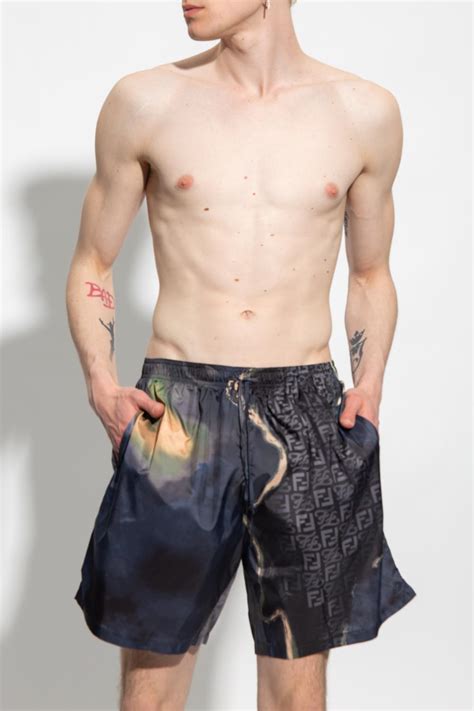 men replica fendi shorts 4x|stussy fendi swim shorts.